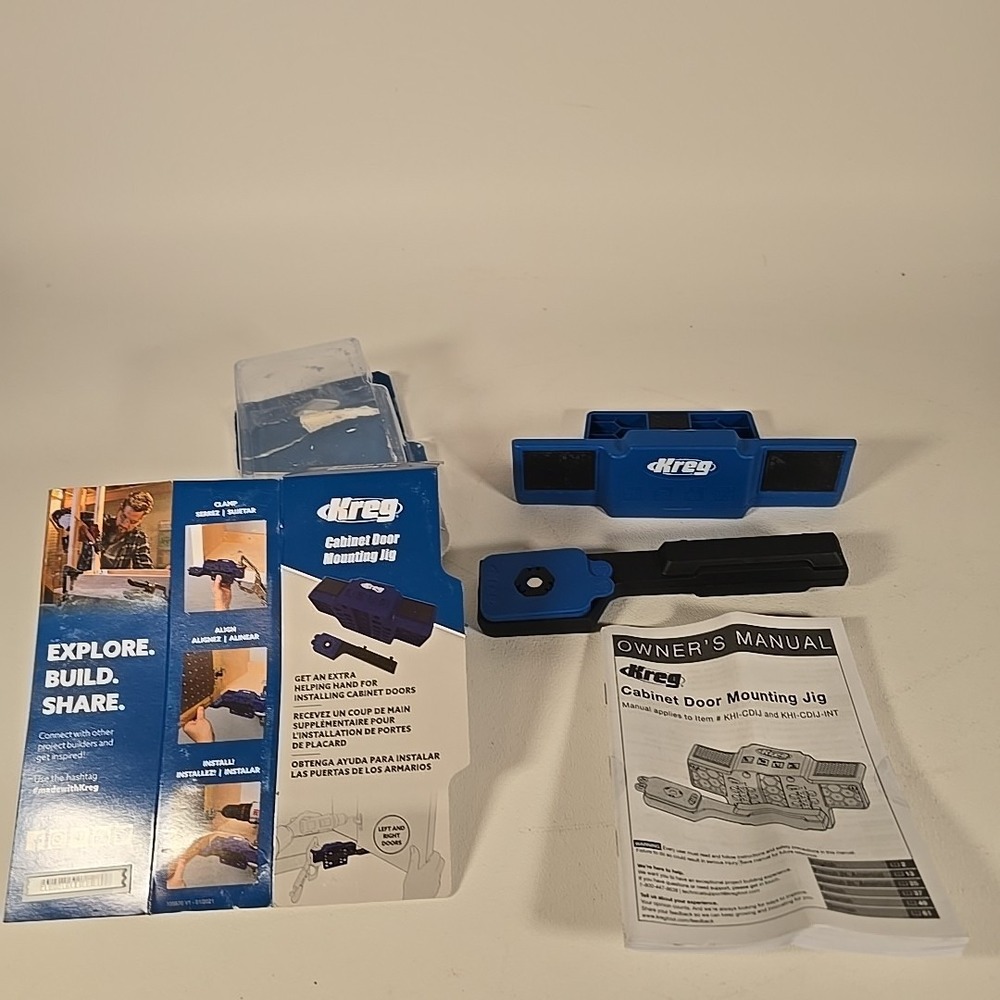 Kreg Cabinet Door Mounting Jig - Set‎